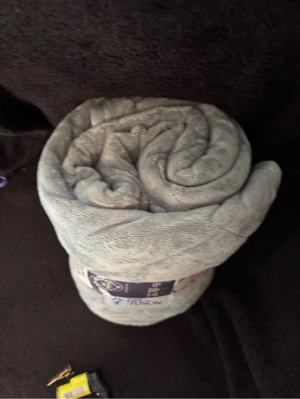 Pet Fusion Quilted Dog Blanket - Light Gray 54x 42